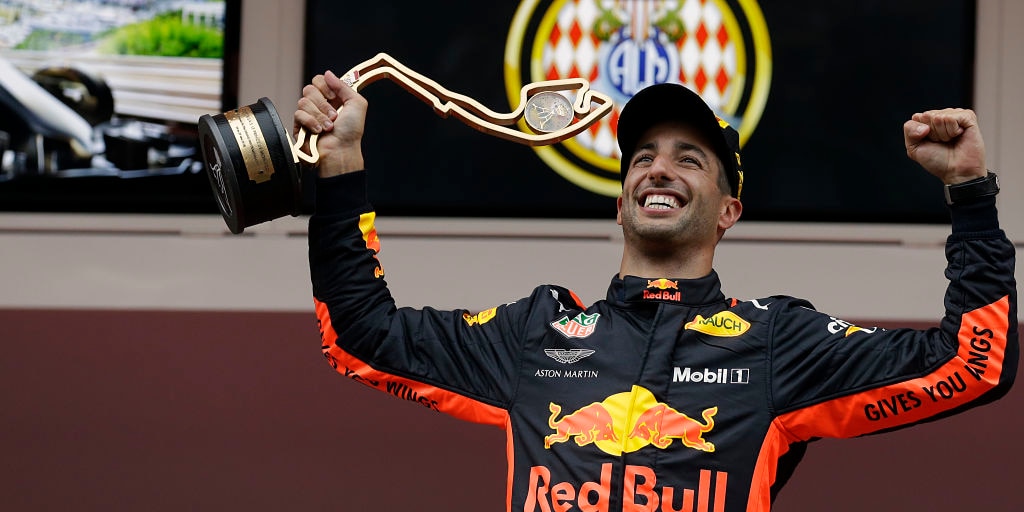 Monaco Grand Prix: Daniel Ricciardo overcomes power loss to claim ...