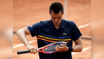 I'm a tennis player, get me out of here: Bernard Tomic lost for words after French Open loss to Marco Trungelliti