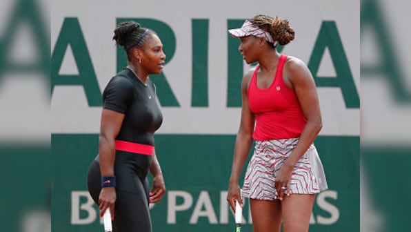 French Open 2018: Serena and Venus Williams enter second round of doubles with win over Japanese pair