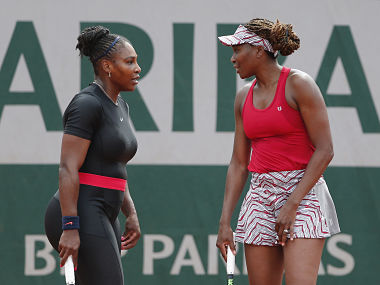 French Open 2018: Serena and Venus Williams enter second round of doubles with win over Japanese pair French Open 2018: Serena and Venus Williams enter second round of doubles with win over Japanese pair