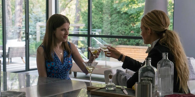 Anna Kendrick (L) and Blake Lively in A Simple Favor. Lionsgate