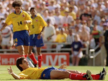FIFA World Cup moments: How Colombia's Andres Escobar's own goal against USA cost him his life in 1994 FIFA World Cup moments: How Colombia's Andres Escobar's own goal against USA cost him his life in 1994