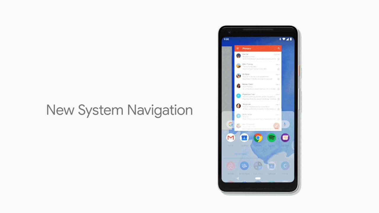 Android P home button 720