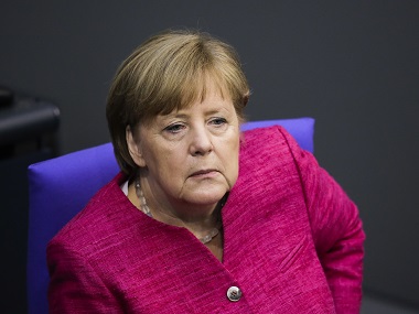 Angela Merkel in China: German chancellor looks for common strategy to ward off trade war amid fears of US' tariffs Angela Merkel in China: German chancellor looks for common strategy to ward off trade war amid fears of US' tariffs