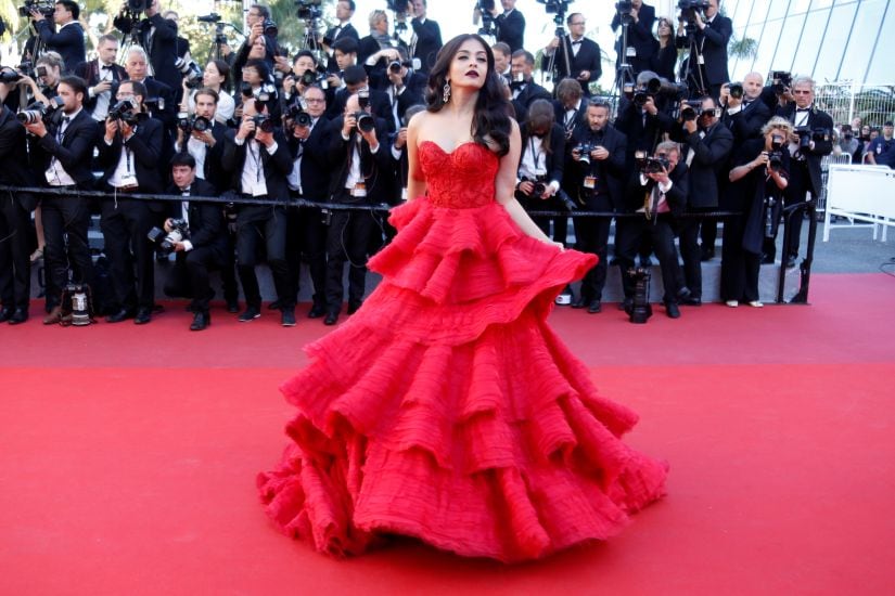 70th Cannes Film Festival - Screening of the film the film "120 battements par minute" (120 Beats Per Minute) in competition - Red Carpet Arrivals - Cannes, France. 20/05/2017. Actress Aishwarya Rai poses. REUTERS/Regis Duvignau - RC1191A22030