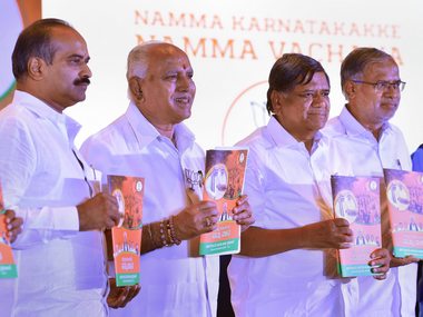 BJP, Congress turn Karnataka polls into auction with lollipops; saffron party bets big on cows BJP, Congress turn Karnataka polls into auction with lollipops; saffron party bets big on cows