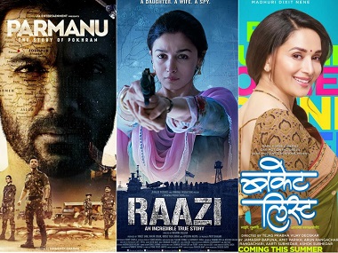 Parmanu, Bucket List, Raazi box office collection: Alia-starrer inches towards Rs 100 cr; John's film remains strong Parmanu, Bucket List, Raazi box office collection: Alia-starrer inches towards Rs 100 cr; John's film remains strong