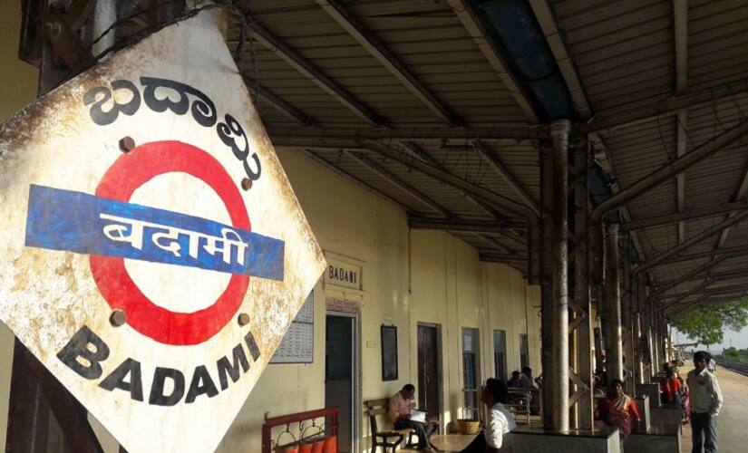 Badami Railway Station. Firstpost/Tamanna Naseer