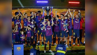 La Liga: Barcelona edge past Real Sociedad as Camp Nou bids teary farewell to club legend Andres Iniesta