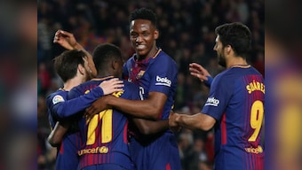 La Liga: Barcelona thrash Villareal to maintain unbeaten run; Sevilla keep Europa League hopes alive with Real Madrid win