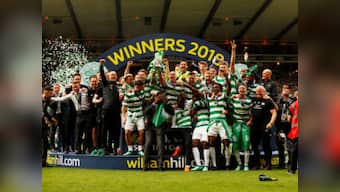 Celtic claim unprecedented 'double treble' with comfortable win over Motherwell in Scottish Cup final