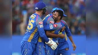 IPL 2018: Shreyas Gopal's four-wicket haul helps Rajasthan Royals knock out Royal Challengers Bangalore
