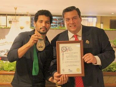 India's Neeraj Goyat conferred with WBC Asia Boxer of the Year Award India's Neeraj Goyat conferred with WBC Asia Boxer of the Year Award