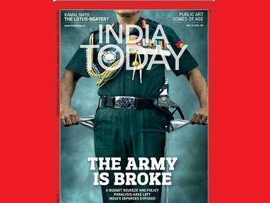 Indian Army ADG demands response from India Today after magazine's cover hurts sentiments of soldiers Indian Army ADG demands response from India Today after magazine's cover hurts sentiments of soldiers