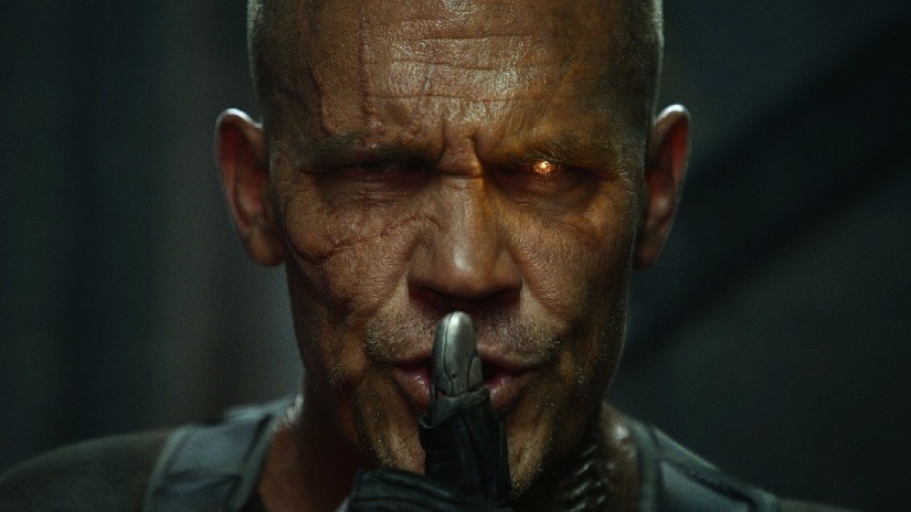 Josh Brolin plays Cable in Deadpool 2. 20th Century Fox