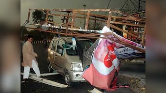 Delhi dust storm: Flights, metro services affected as 109 kmph winds lash capital city