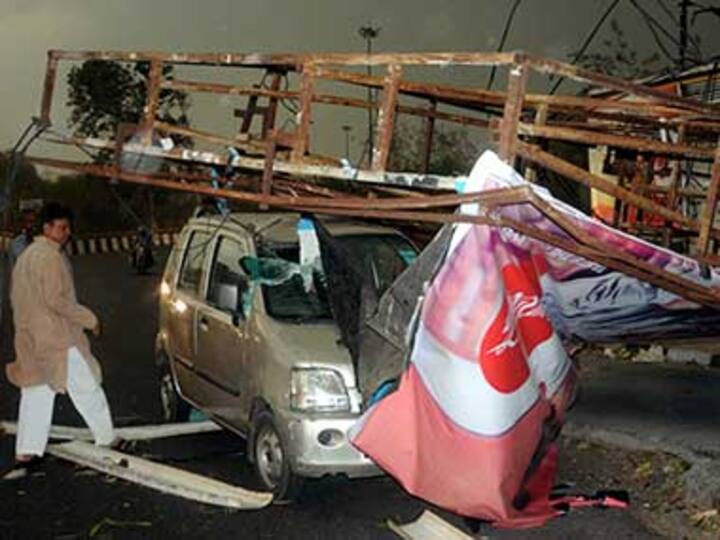 Delhi dust storm: Flights, metro services affected as 109 kmph winds lash capital city