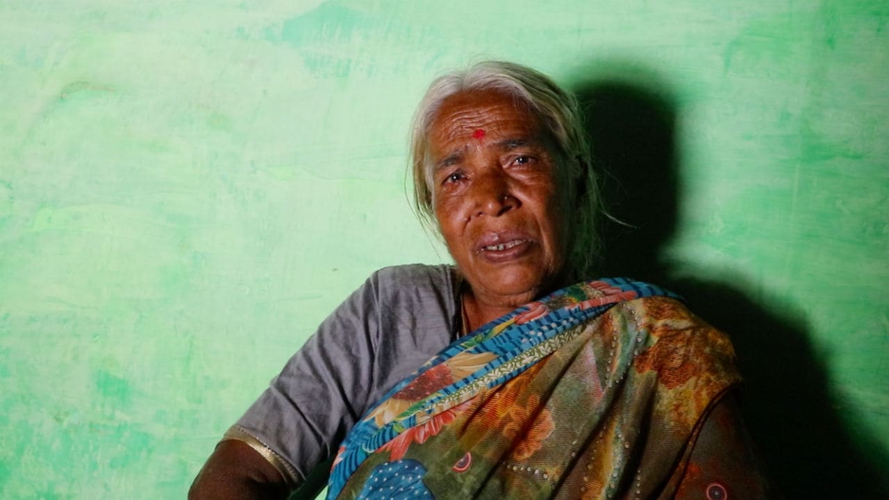 Devamma, mother of Nagaraju. Image courtesy: Mahesh Bacham
