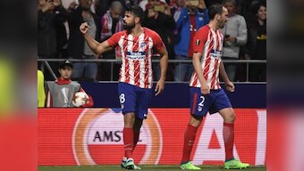 Europa League: Diego Costa's first-half strike sends gritty Atletico Madrid to final at Arsenal's expense