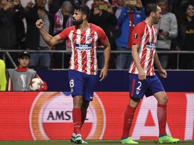 Europa League: Diego Costa's first-half strike sends gritty Atletico Madrid to final at Arsenal's expense Europa League: Diego Costa's first-half strike sends gritty Atletico Madrid to final at Arsenal's expense
