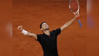 Madrid Open: Dominic Thiem marches into final with straight-set win over Kevin Anderson