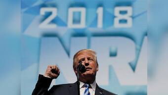 Donald Trump brings up Paris terror strike, UK knife attacks in support of gun law at NRA convention; speech irks France