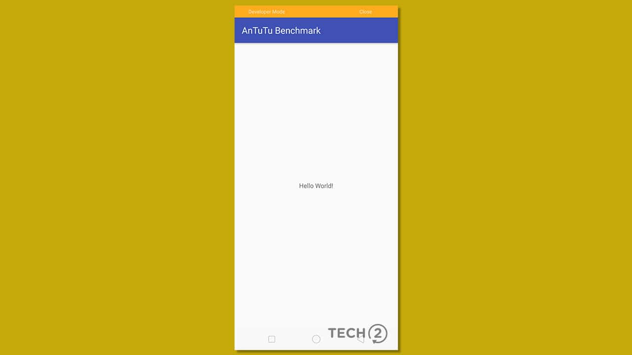 The app is literally designed to display 