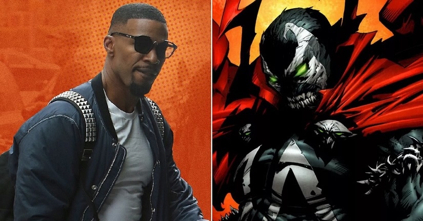 Jamie Foxx confirmed to play Spawn in Todd McFarlanes big screen adaptation of comic book