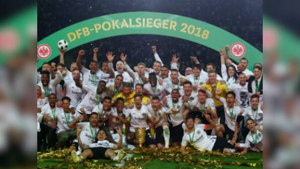 German Cup: Eintracht Frankfurt stun Bayern Munich in final to give outgoing coach Niko Kovac a fitting send-off