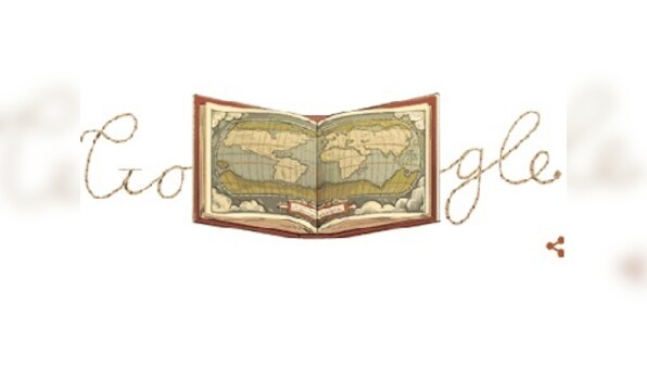 Google Doodle celebrates Abraham Ortelius, who created world's first modern atlas 400 years ago