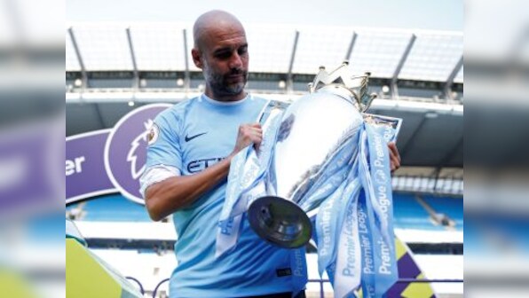 After lifting first Premier League trophy, Manchester City's Pep Guardiola sets sights on defending title next season