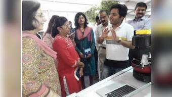School students display innovative and eco-friendly ideas and models at Child Innovators Exhibition 2018