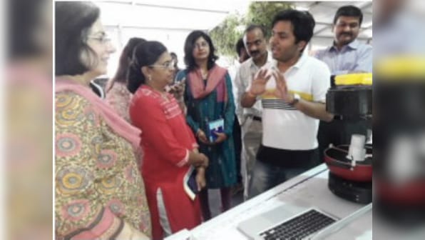 School students display innovative and eco-friendly ideas and models at Child Innovators Exhibition 2018