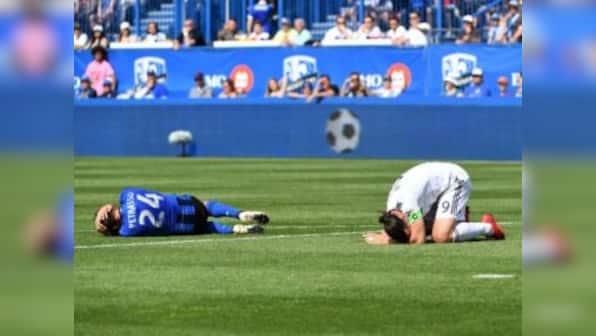 Watch: Zlatan Ibrahimovic sent off for head slap as LA Galaxy defeat Montreal Impact to end losing streak