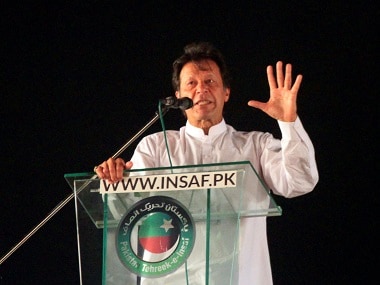   Image file of Imran Khan, chairman of Pakistan Tehreek-e-Insaf Party. Reuters 