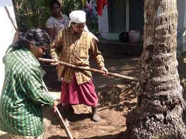 Devayani Kuttan (left), 52, says times have changed since she began working under MGNREGS in 2008. Indiaspend