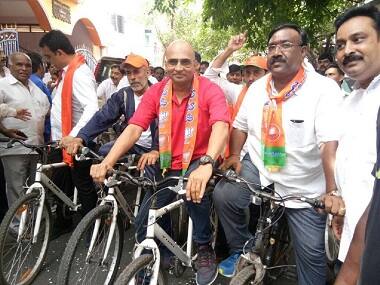 Karnataka polls: Gauri Lankesh's brother Indrajith campaigns for BJP candidate, blames Congress govt for sister's death