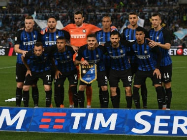 Inter Milan defeated Lazio to clinch Champions League spot. Twitter: @Inter_en