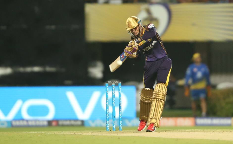 Shubman Gill, promoted to the No 4 spot, played the innings of his life, scoring an unbeaten 57 off 36 balls to guide Kolkata to victory. Sportzpics