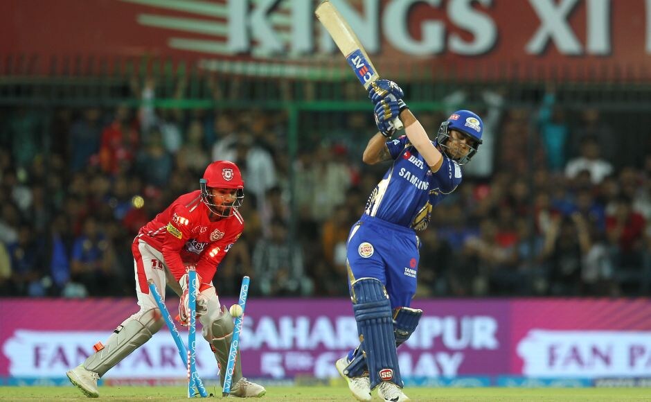 However, in the space of two overs, the Mumbai Indians lost Yadav and Ishan Kishan with the team’s score at 100. Sportzpics