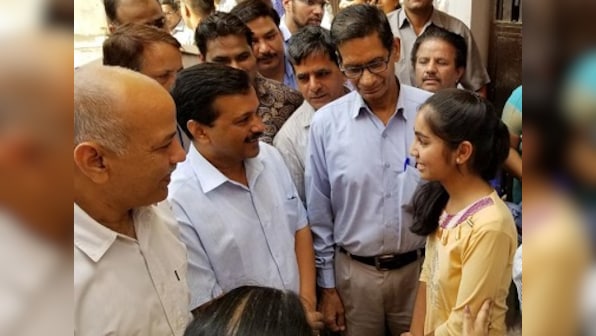 CBSE Class 12th results declared: Arvind Kejriwal meets toppers from Delhi, says AAP govt will support students