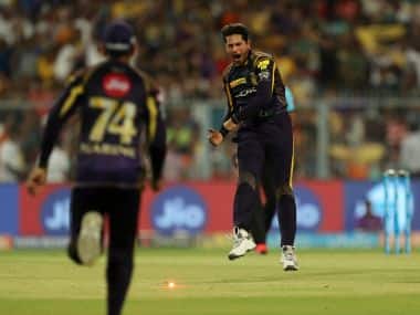 Kuldeep Yadav single-handedly broke the backbone of Rajasthan Royals on Tuesday. Image Courtesy: SportsPicz