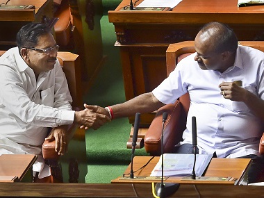 Infighting, rebellions plague 'stable' JD(S)-Congress govt; parties look to placate disgruntled ranks Infighting, rebellions plague 'stable' JD(S)-Congress govt; parties look to placate disgruntled ranks