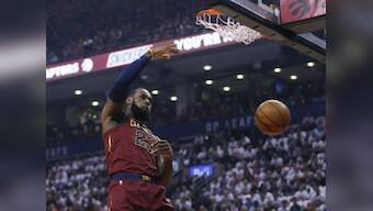 NBA Playoffs: LeBron James-led Cavaliers beat Raptors in overtime in Game 1; Warriors take 2-0 lead over Pelicans