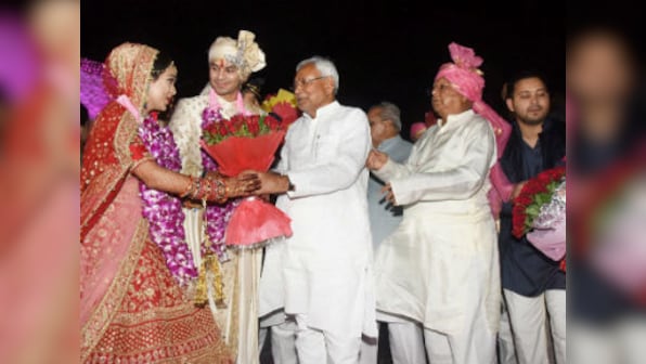 Lalu Prasad Yadav's son Tej Pratap ties knot with RJD MLA's daughter, Nitish Kumar attends wedding