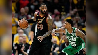 NBA Eastern Conference Finals: LeBron James scores 44 to lead Cavaliers over Celtics and level series at 2-2