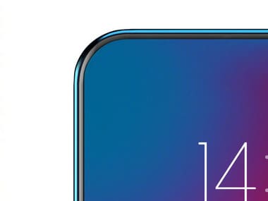 Lenovo bezel-less smartphone. Image credits: Weibo