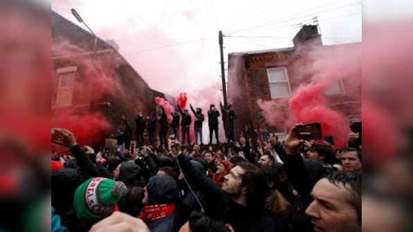 Champions League: Liverpool and AS Roma charged by UEFA over crowd disturbances in semi-final at Anfield