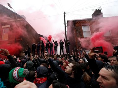 Champions League: Liverpool and AS Roma charged by UEFA over crowd disturbances in semi-final at Anfield Champions League: Liverpool and AS Roma charged by UEFA over crowd disturbances in semi-final at Anfield