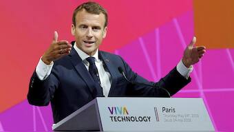 France and the US end standoff over proposed French digital tax says Macron at G7 Summit